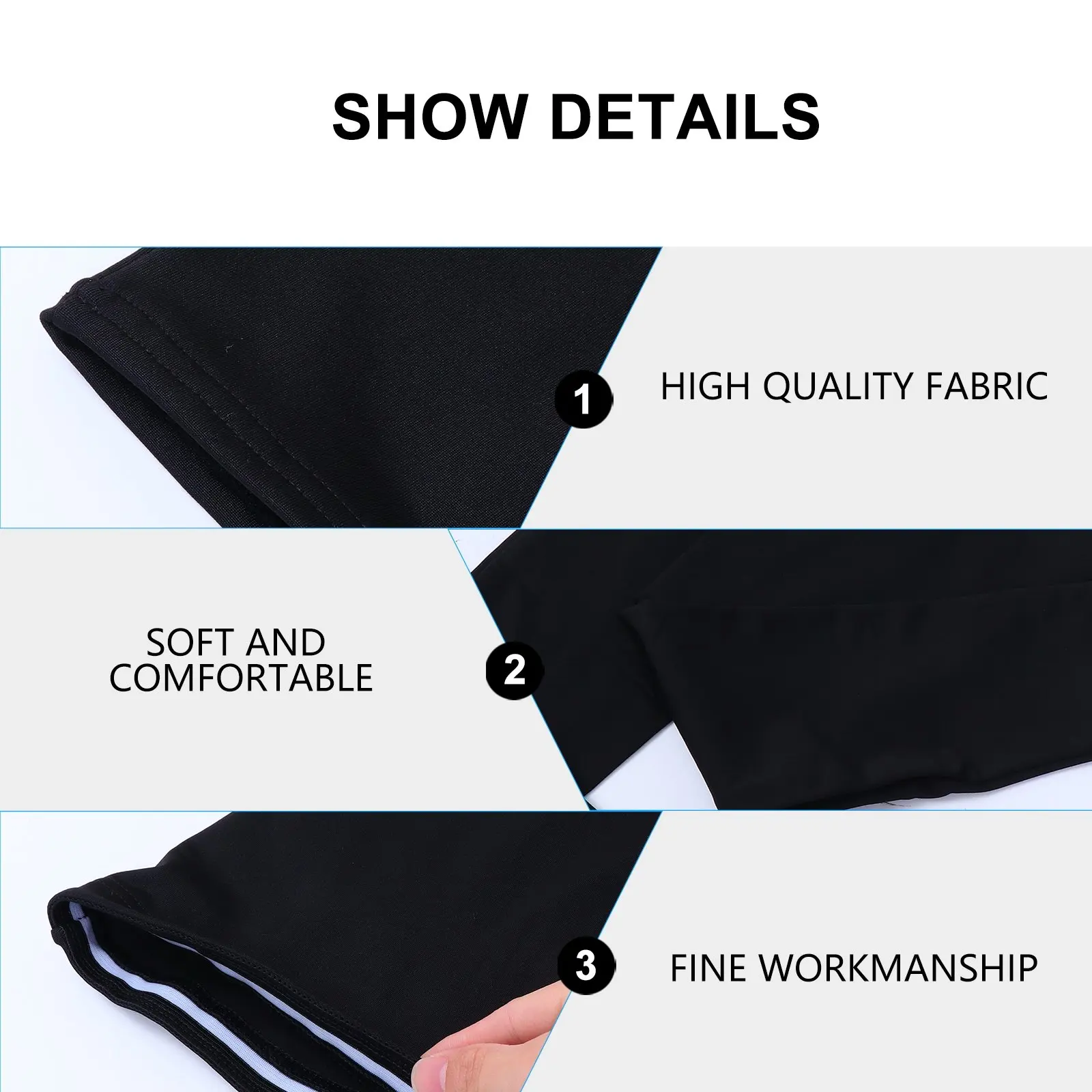 1Pair Autumn Winter Cycling Leg Sleeve Thermal Fleeced Windproof Shell Knee Warmer Sports Leg Cover for Riding Training Running view 6