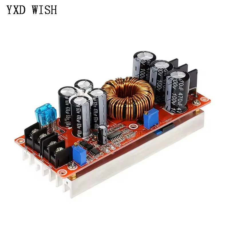 1200W 20A DC-DC Boost Converter Step Up Power Supply Module 8-60V to 12-80V Adjustable Step-Up Converter Voltage Charger