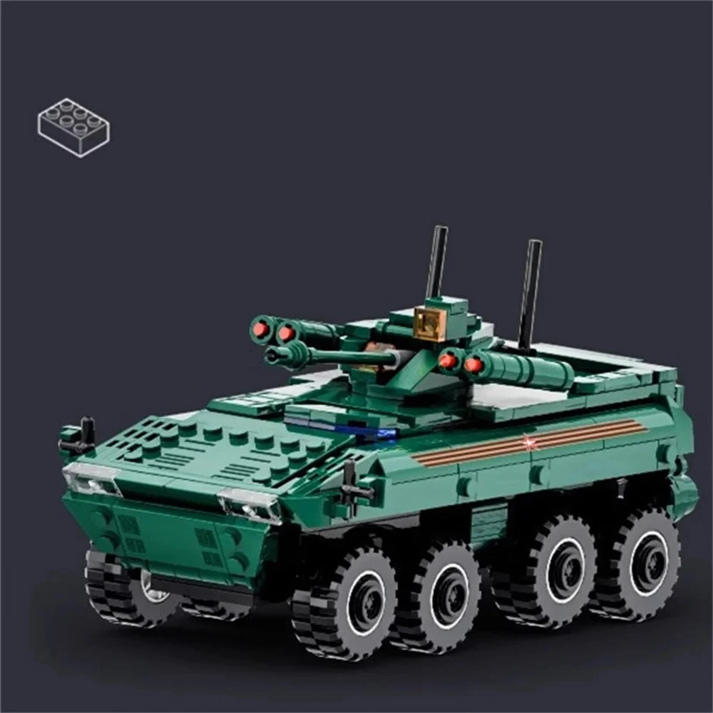 World War 2 Tentara militer WW2, mainan anak-anak, Model kendaraan tempur infanteri SWAT, blok bangunan
