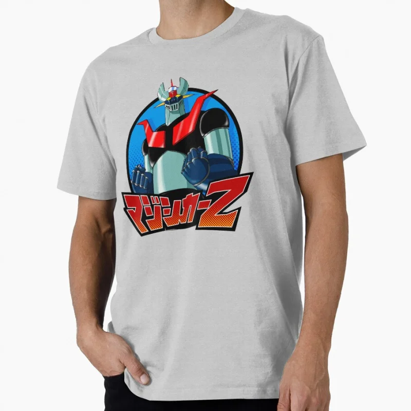 Mazinger-Z 1224 Classic Mecha Anime UFO Robot Grendizer Gift t shirt for man Y2K clothes  All size Tops S-6XL Cartoon Tee