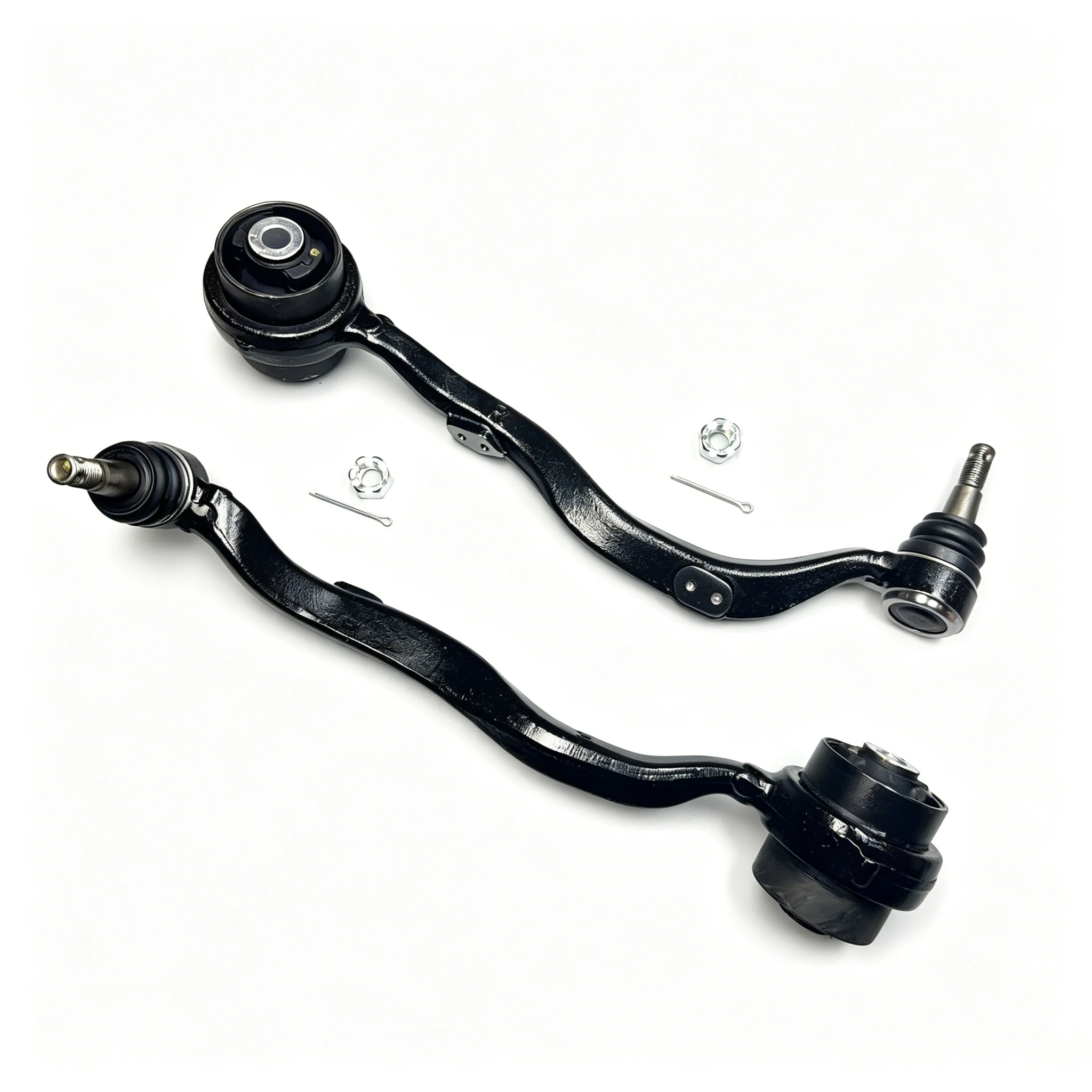 Front Lower Right No.1 Curved Control Arm 48620-59015 48620-59045 For Lexus LS460 USF40 LS600h UVF45 RWD Suspension Lower Wishbo