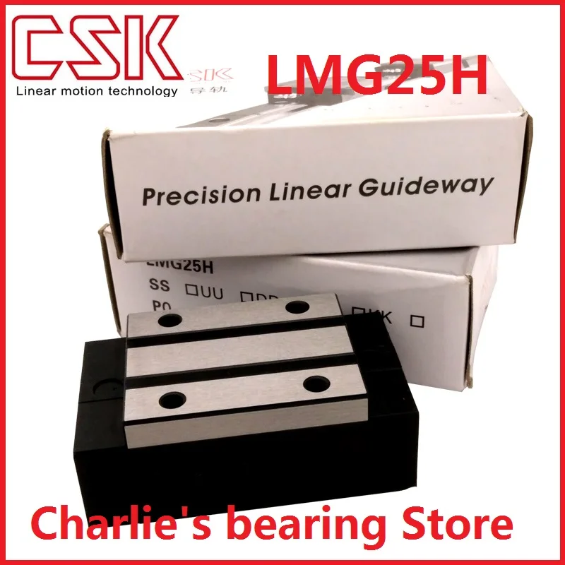 1pc 100% brand new original genuine taiwan CSK linear guide block LMG25H