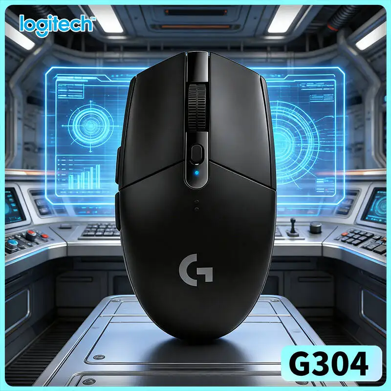 Logitech G304 Wireless Mouse 12000 DPI HERO Sensor LIGHTSPEED 1ms 9-Month Battery Programmer High Speed Users