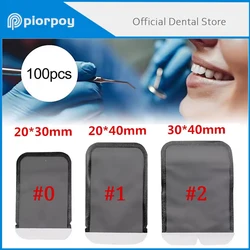 PIORPOY 100 Pcs/Box Dental Disposable Digital X-Ray Scan X Barrier Envelopes Protective Pouch Cover Bags For Phosphor #0 #1 #2