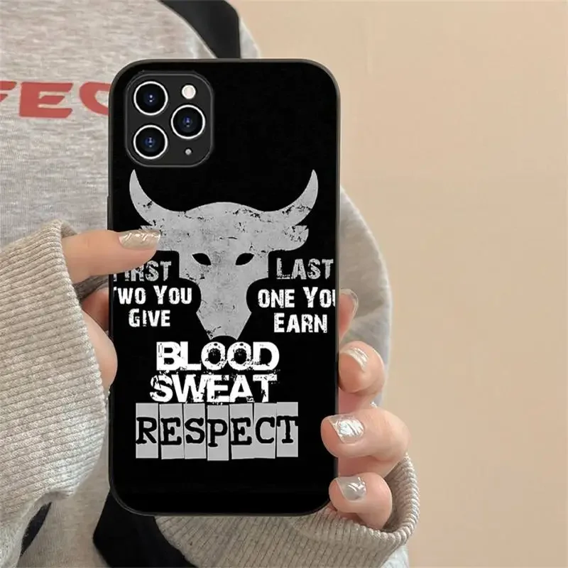 P-Project-Rock Phone Case For Iphone 7 8 Plus X Xr Xs 11 12 13 15 Mini Mobile Iphones 14 Pro Max Case