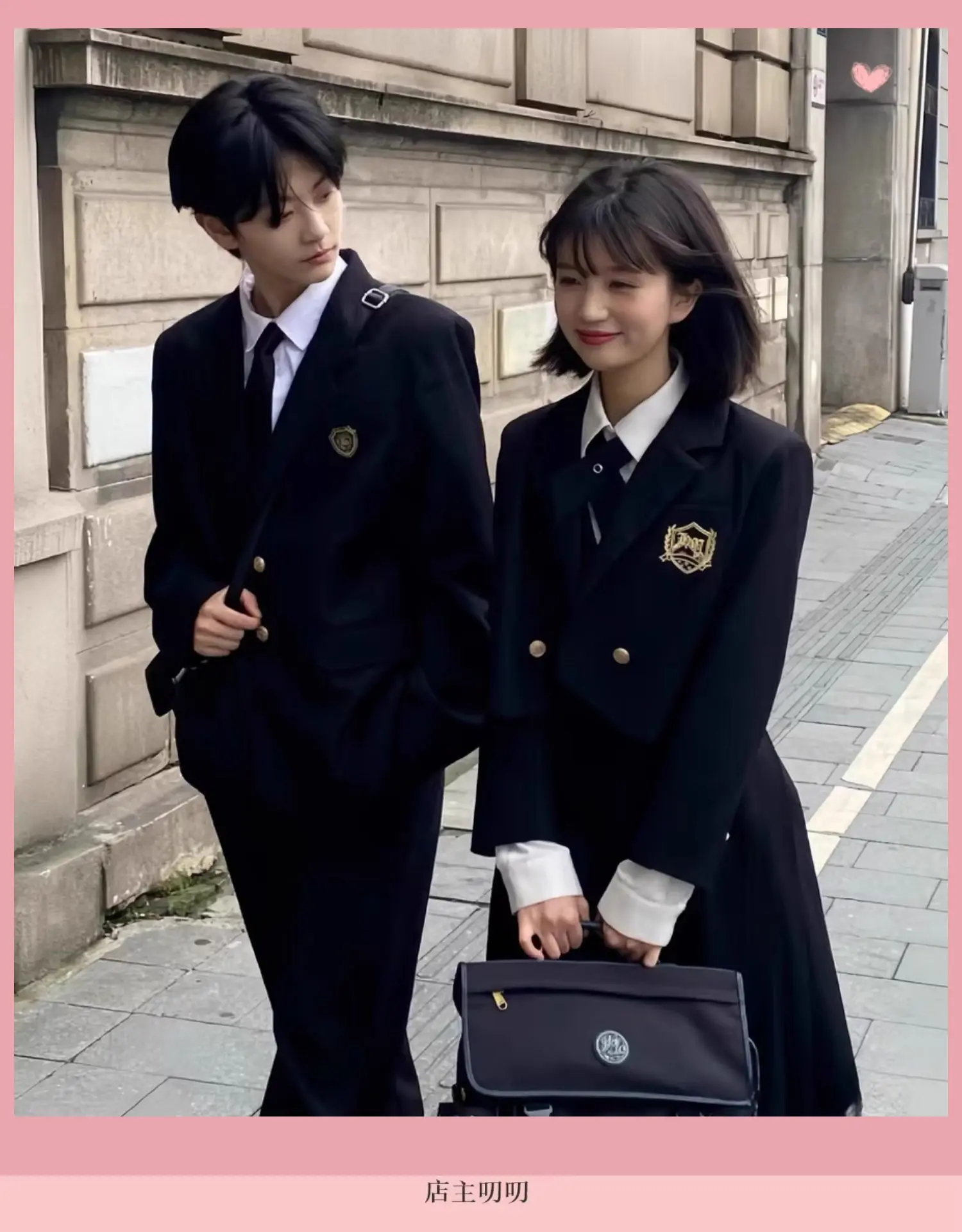 

Korean Version of Students Class Preppy Suit Junior High School British Style Autumn Sports Chorus Performance School Uniform