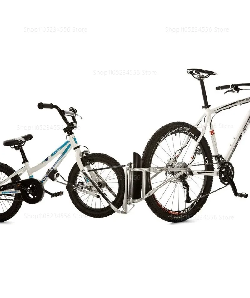 Children's Bicycle Connector Quick Release Semi-trailer Frame Parent-child Double Riding Trailer Front Installation Accessories