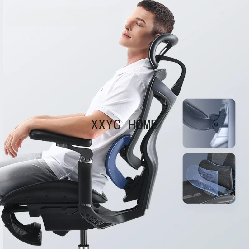 Arm Home Ergonomic Office Chair Gaming Recliner Barber Swivel Office Chair Boss Pu Leather Silla De Oficina Office Furniture