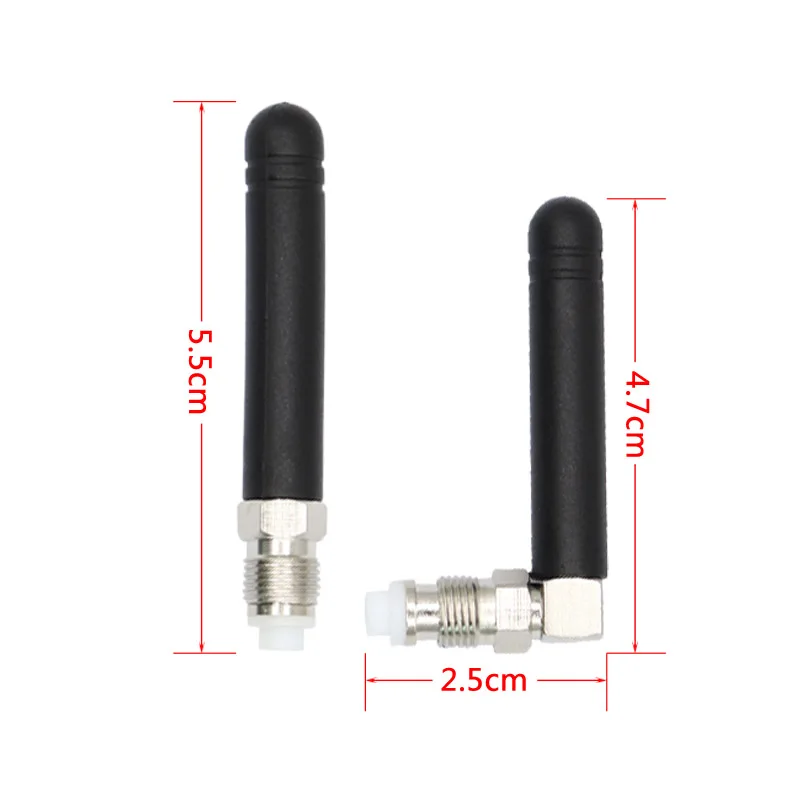 Enhance Signal 2.4G Omni 433Mhz 4G GSM Mini WiFi Antenna Rubber Duck Aerial With FME Female Connector