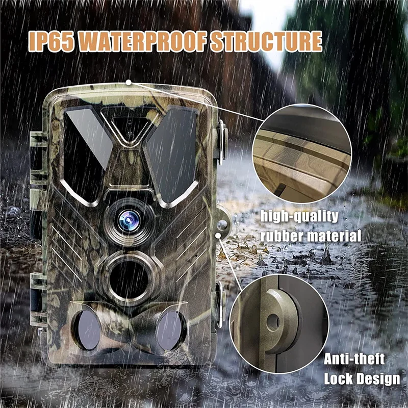 Wildlife Trail Camera Wireless Hunting Cameras HC812A 36MP4K 940NM IR Night Vision PhotoTraps Tracking Cam Surveillance