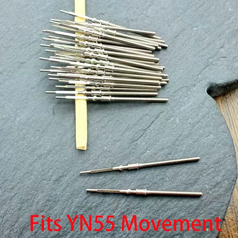 

YN55 Stem YN56 Stem Steel Crown Parts Watch Steel Stem Kit Fit YN55 YN56 Movement Stem Watch Accessories Watch Movement parts