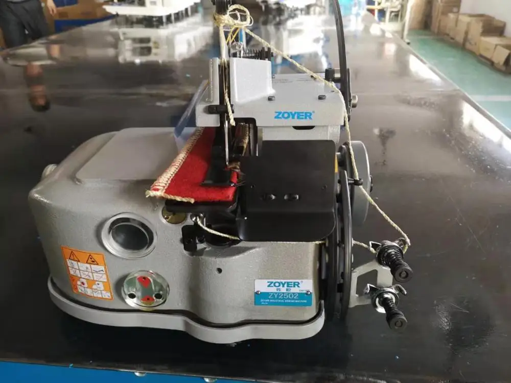 Nähmaschine ZY2502 Serie ZOYER Teppich-Overlock-Nähmaschine für Decken, robuste Overlock-Maschine
