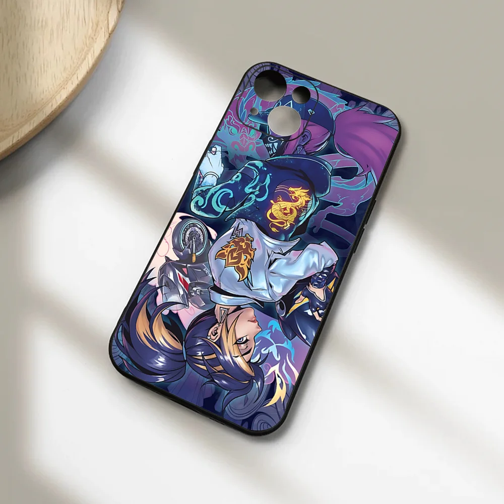 Leagues Of Legend KDA Akali Phone Case For Iphone 15 11 13 14 15 16 Pro Max 7 8 Plus X Xr Xs Max Se2020 12mini Cover Case