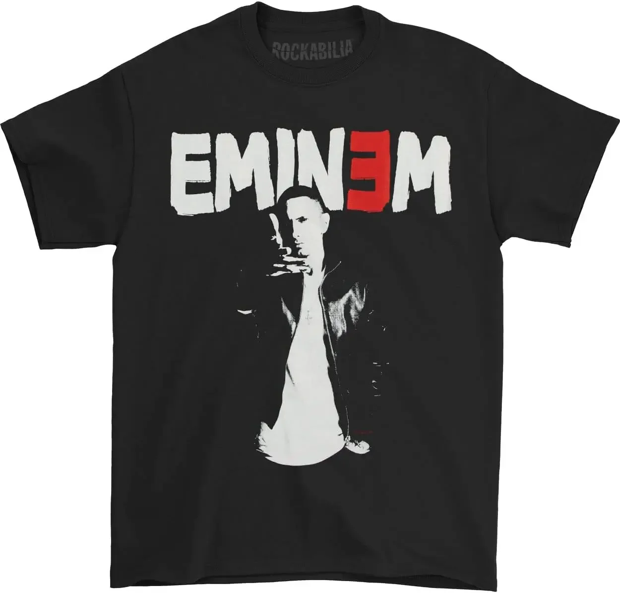 Eminem Men's Threshold 2011 Tour T-Shirt Small Black