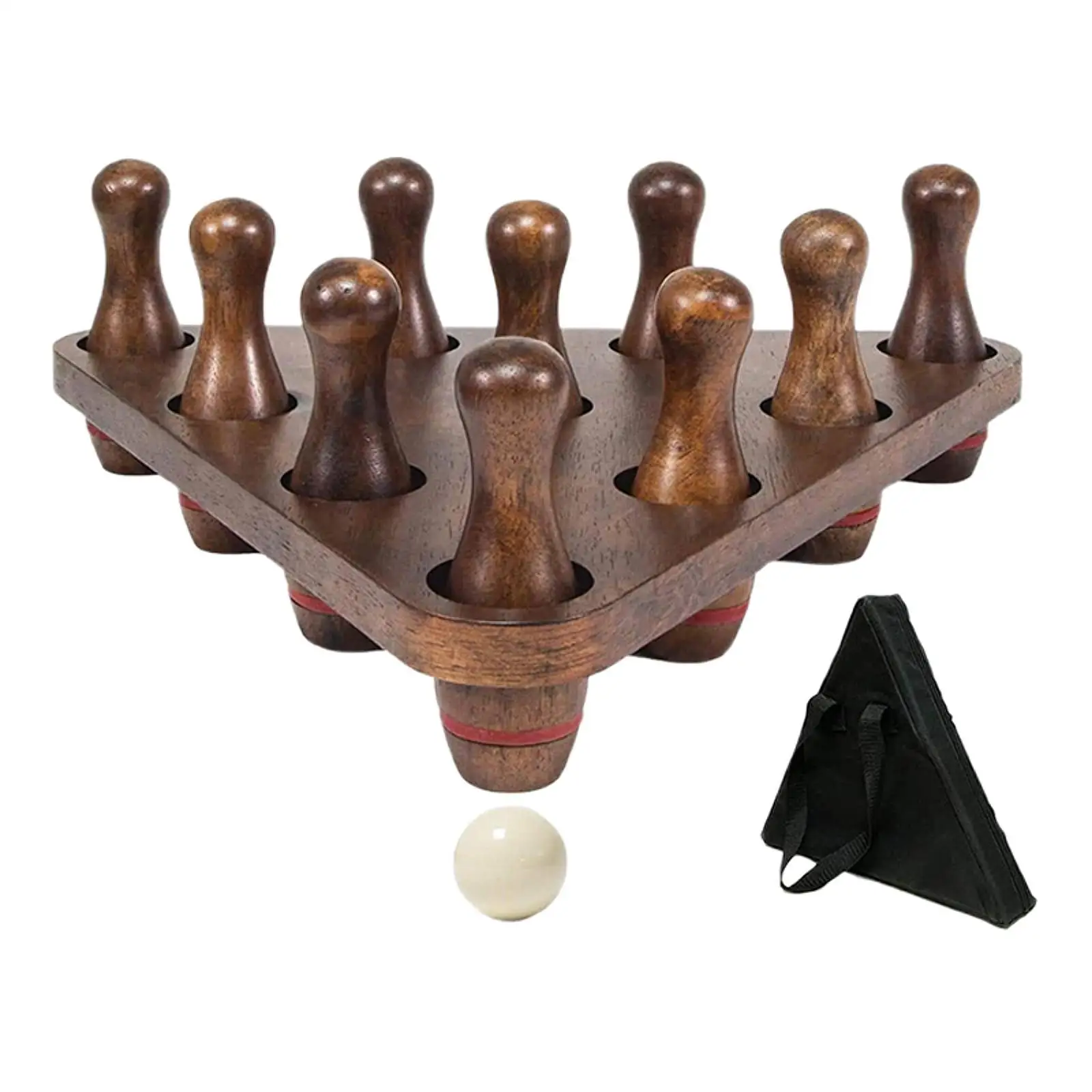 10 Pieces Shuffleboard Bowling Pins, Bowling Game Shuffleboard Game Kids Bowling