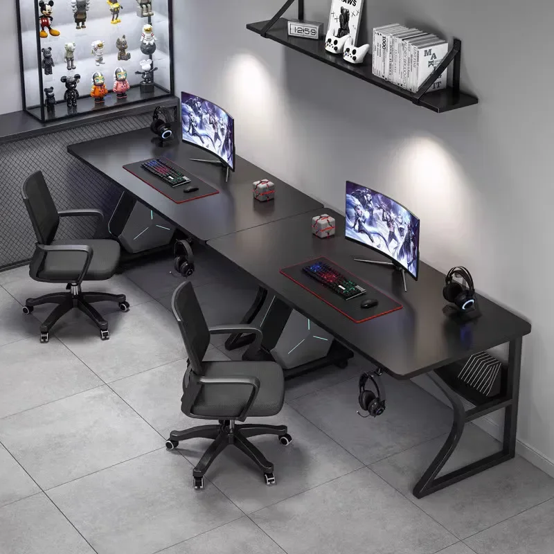 Double Computer Desk Small Home Desktop Gaming Table Bedroom Simple Workbench