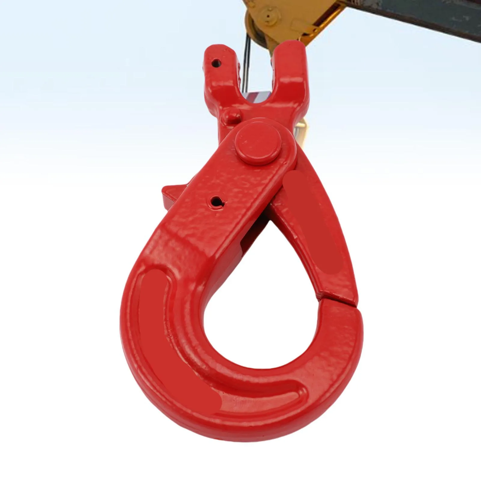 تحميل هوك الأمان سلسلة الأمان هوك 1.12T الحمولة الصف 80 سبائك الصلب مزورة Clevis خطاف الانزلاق للرفع والنقل #3