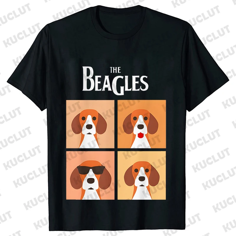 The Beagles Graphic T Shirts for Men Beagle Dog Funny for Beagle Lovers T Shirt Summer Clothes Shirts Fashion Casual Tee Shirts