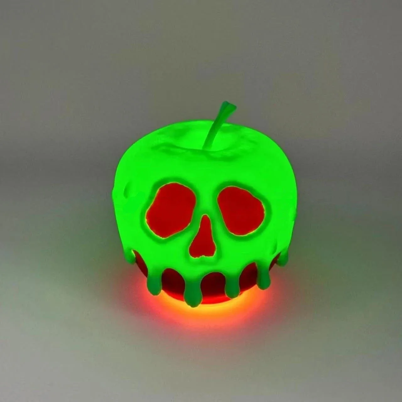 3D Printed Halloween Apple Desktop Decoration Terrifying Festival Decoration Car Installation Home Decoration