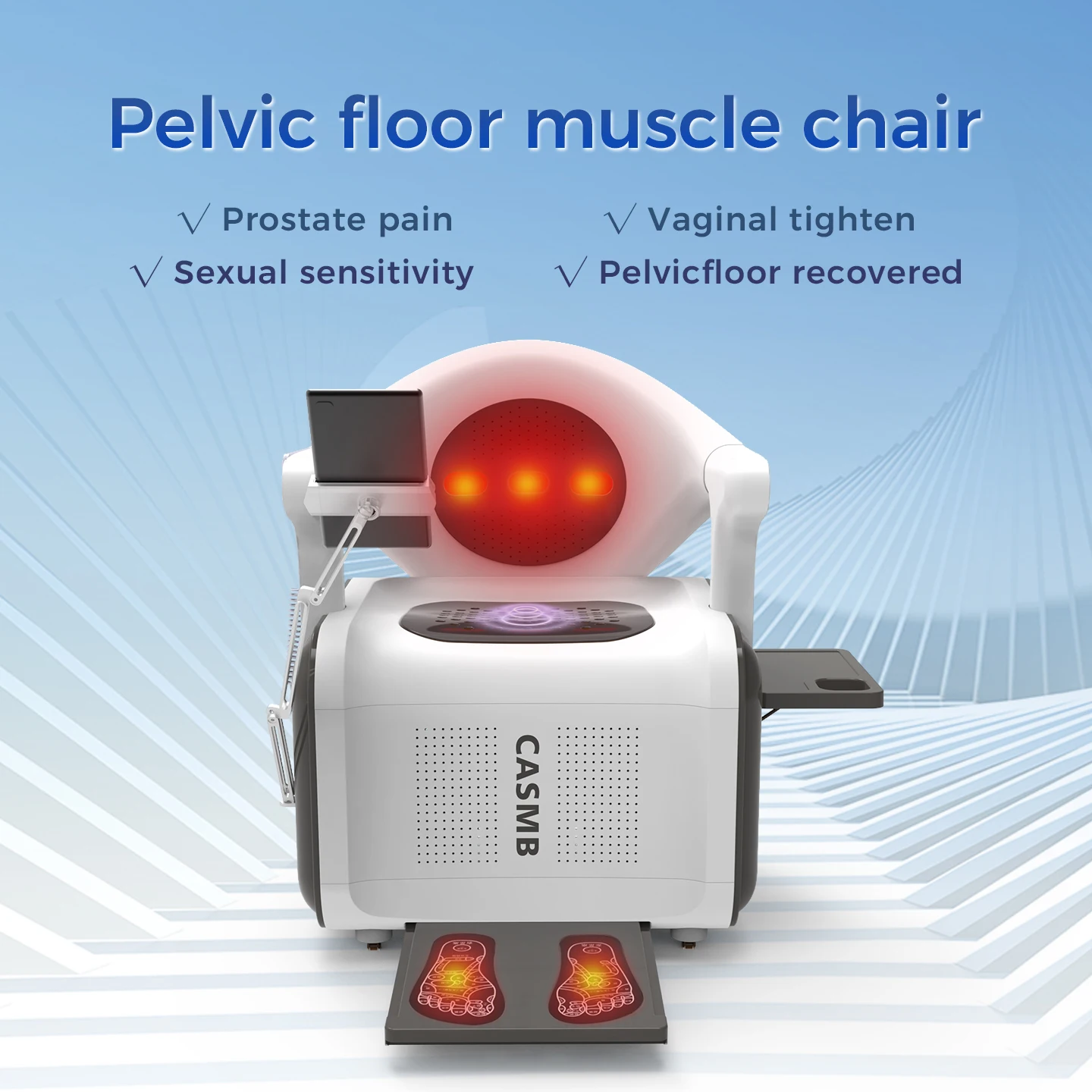 

Электромагнитное неинвазивное кресло для лечения мышц тазового дна с функцией теплового массажа, аппарат для восстановления при недержании мочи