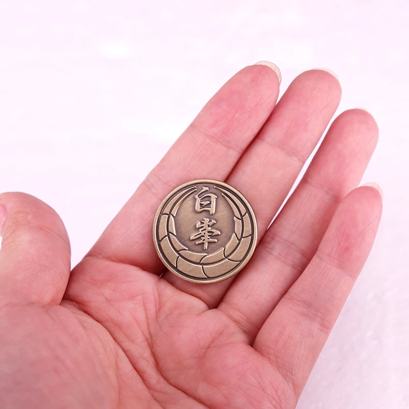 توجو عشيرة Hakuho عشيرة شارة زر المينا دبوس ياكوزا لعبة خمر بروش المجوهرات #4