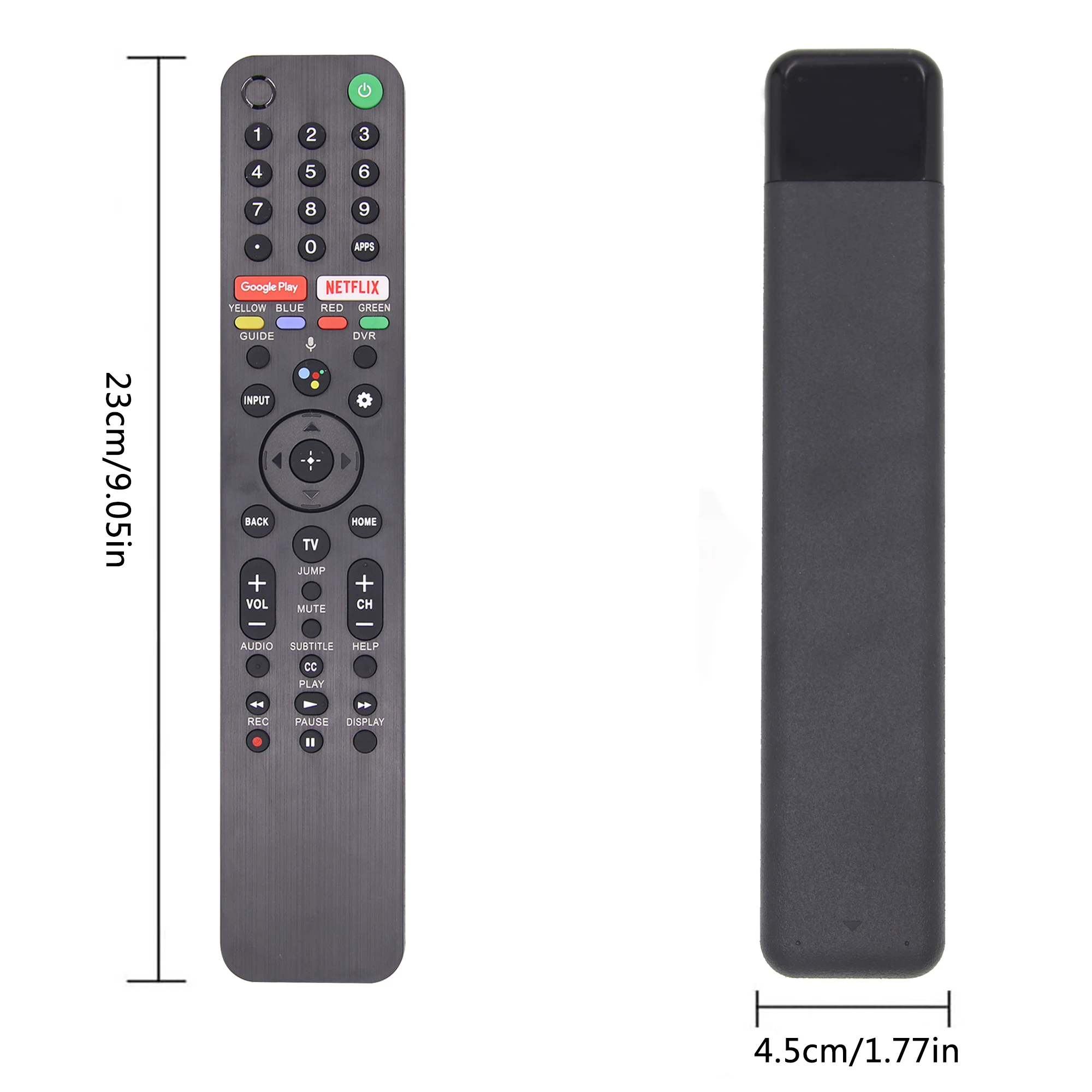 Bravia TV Voice Remote Control RMF-TX500U Replacement Compatible with KD-43X750F KD-49X750F KD-55X75CH KD-65X750F KD-75X75C