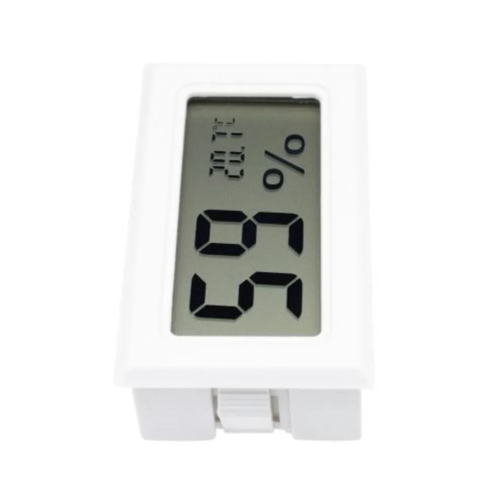 Mini Digital LCD Temperature Humidity Tester Indoor Room Thermometer Hygrometer Temperature Sensor Humidity Meter With Battery