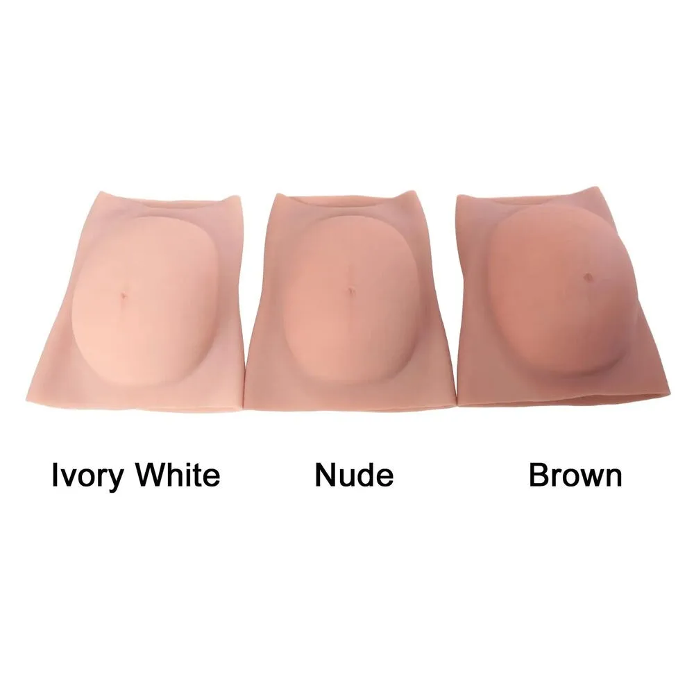 

Pregnant Belly False Pregnant Gut Silicone Belly Cosplay Crossdresser Actors 2-3kg Fake Pregnancy Pansa Femme Props