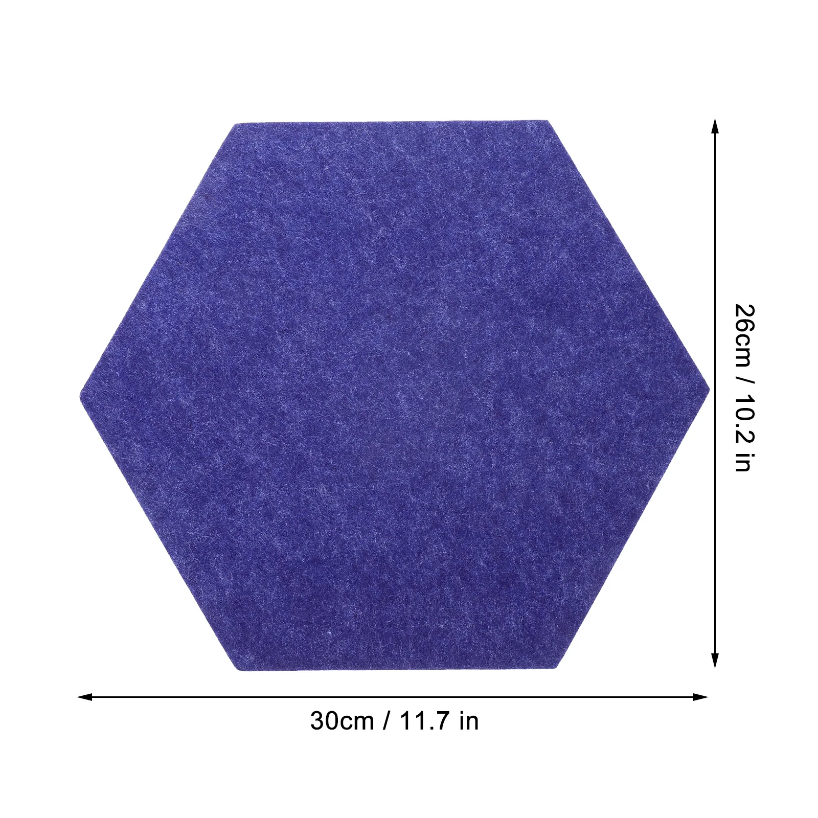 6pcs Hexagon Felt Bulletin Board Tiles Self Adhesive Wall Display Panel For Office Home Classroom Notice Board Decorative Wall