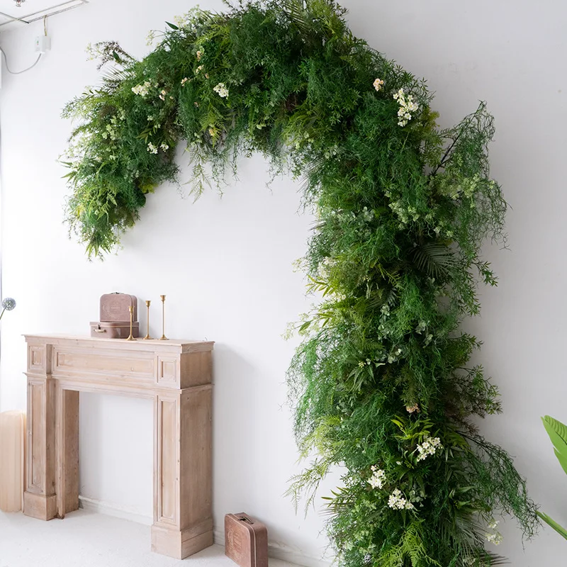 Wall decoration simulation photography props background arrangement studio store window fake flower