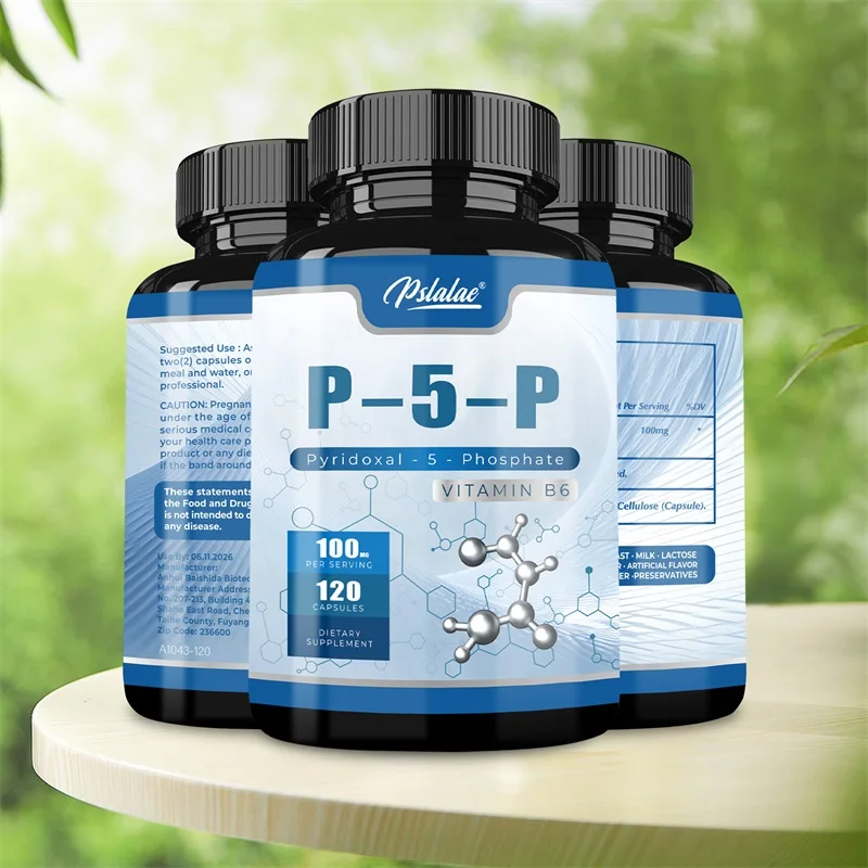 Pyridoxal-5-Phosphate (Vitamin B6) - Supports Healthy Brain Function, Emotional Balance, Memory and Immunity
