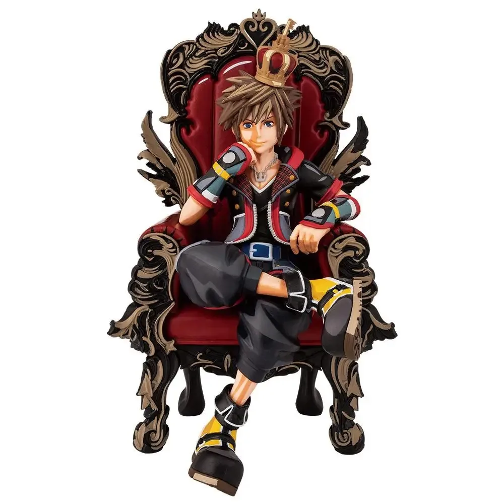 In Voorraad Originele Bandai Ichiban Kuji Kingdom Hearts 20th Anniversary Sora Kairi Figuur Anime Model Collectible Boxed Dolls Speelgoed