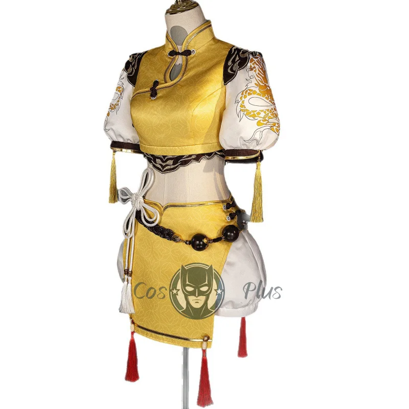 Naraka: Bladepoint Hu Tao's "Dragon Path: Pure Essence" Role-playing Qipao: Ancient - Style Game and Anime Cosplay Costume