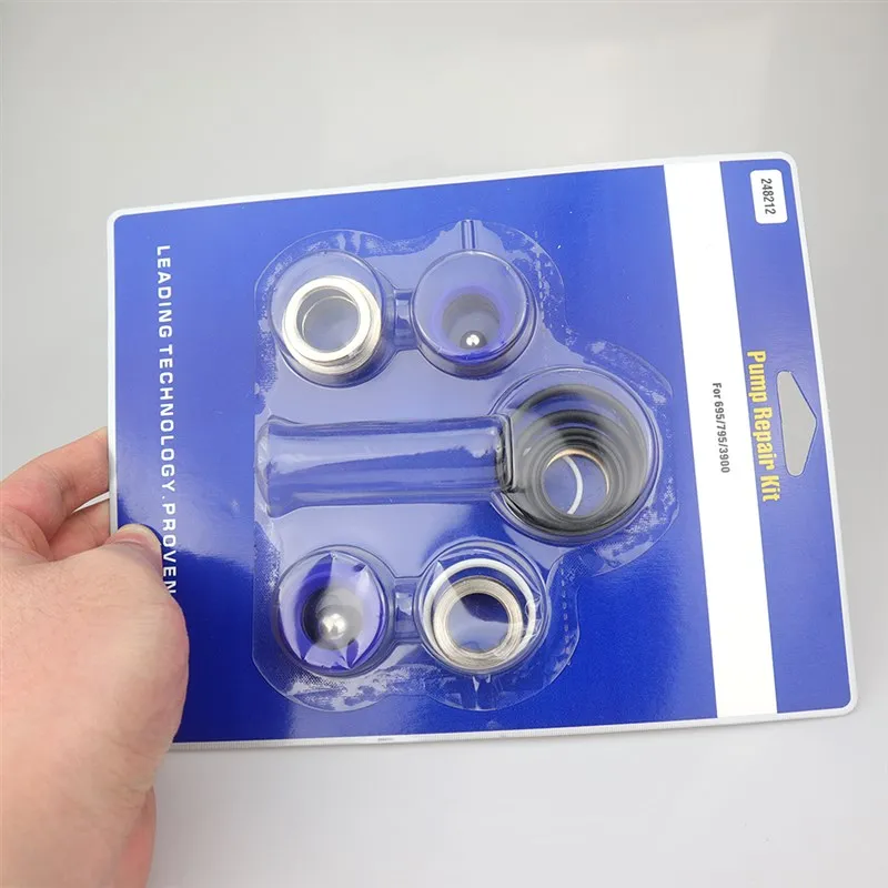 Imagem -02 - Kit de Reparo da Bomba Pulverizador Mal Ventilado Kit de Reparo para 695 795 3900 Gtb700 Fk700 Pulverizador Mal Ventilado da Pintura Filtro Bomba Êmbolo Haste 248212