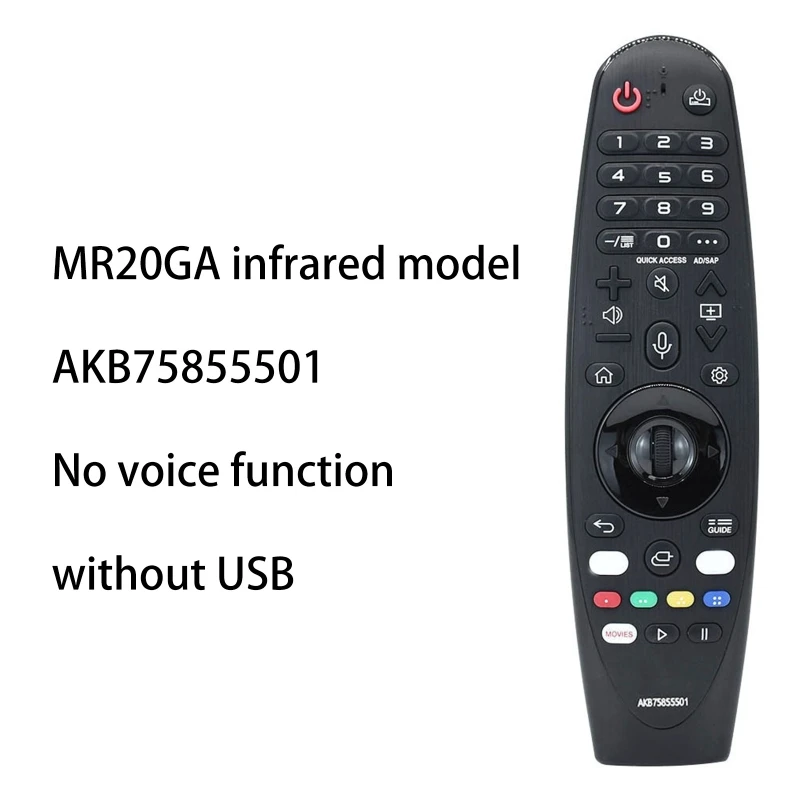 HOT MR20GA Infrared Remote Control AKB75855501 For Smart TV 49NANO81ANA 49NANO80UNA 55NANO81ANA 65NANO90UNA 49NANO86UNA