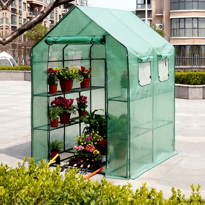 PVC Vegetable greenhouse garden greenhouse assembly outdoor flower room