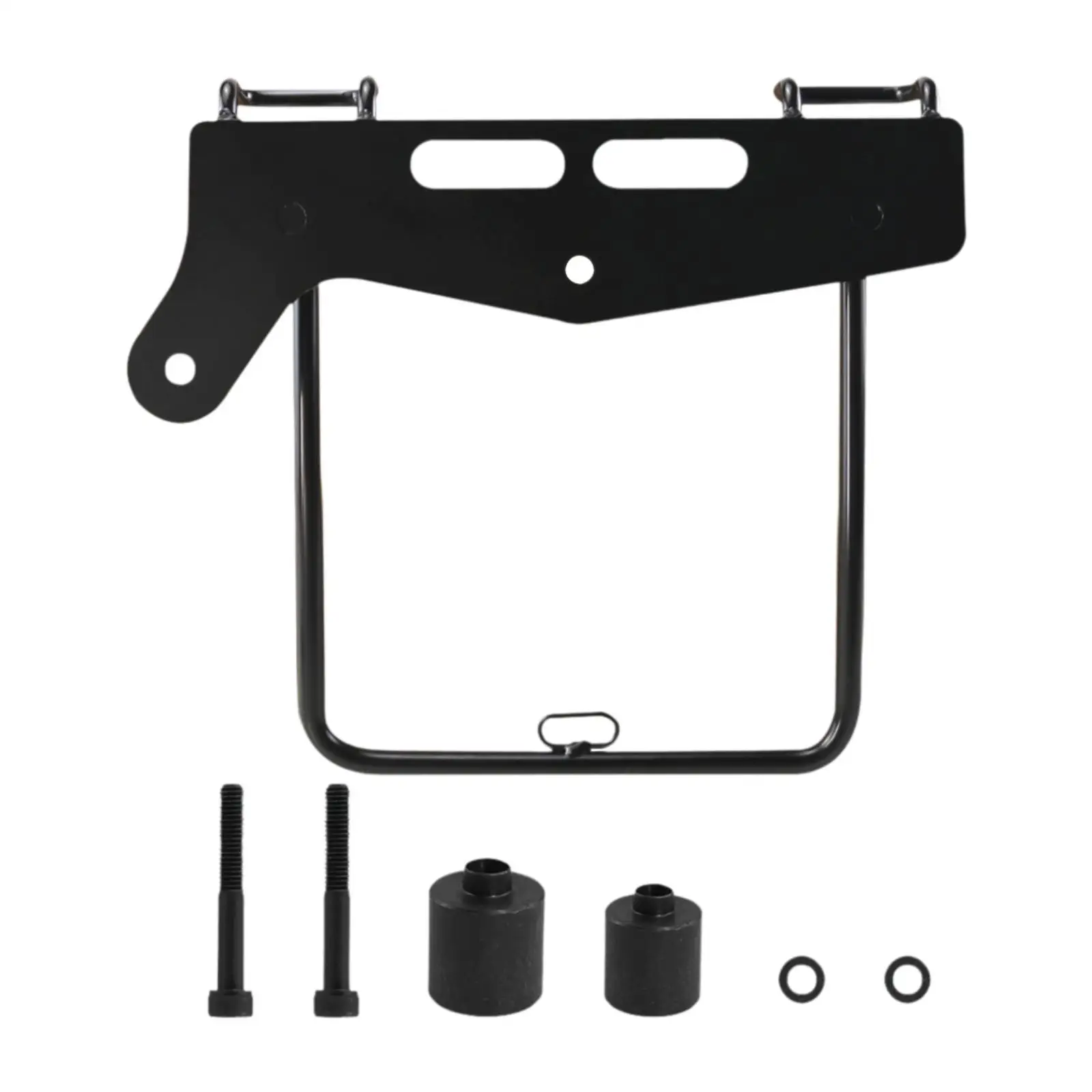 Motorcycle Side Bag Support Bracket Left Side Replace Easy Installation Left Side Saddlebag Rack Assembly for Eliminator/SE