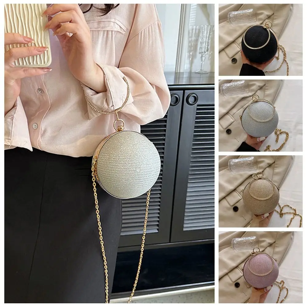 

Elegant Glitter Evening Banquet Bag Wrist Bag Large Capacity Ball Handbag Crossbody Bag Shoulder Bag Ladies Clutch Bag Women