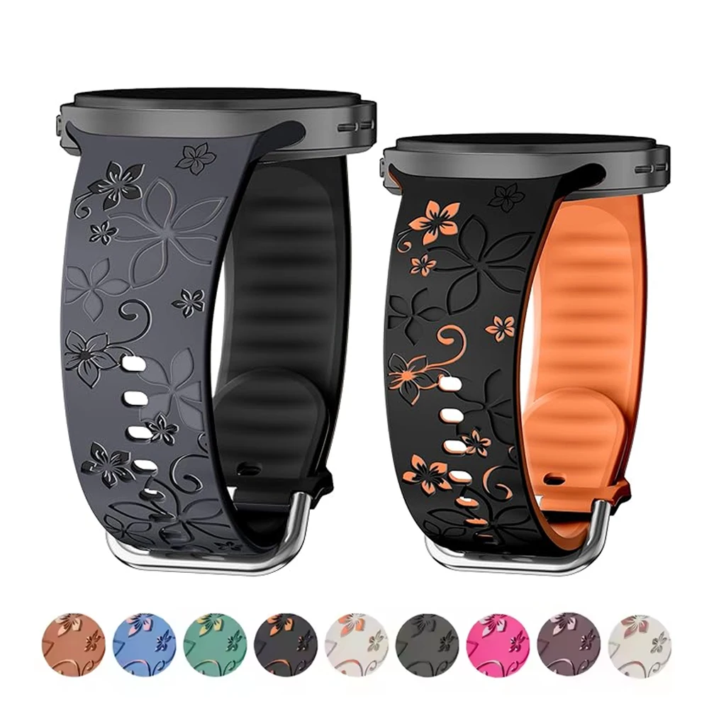 Engraved Band for Samsung Galaxy watch 8 9 44mm 40mm Pulseira Sport Wrist Bracelets Correa Galaxy watch 8 classic 46mm Straps