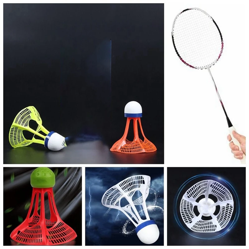 Badminton Birdies Training Accessoires Sport Supplies Multicolor Nylon Badminton