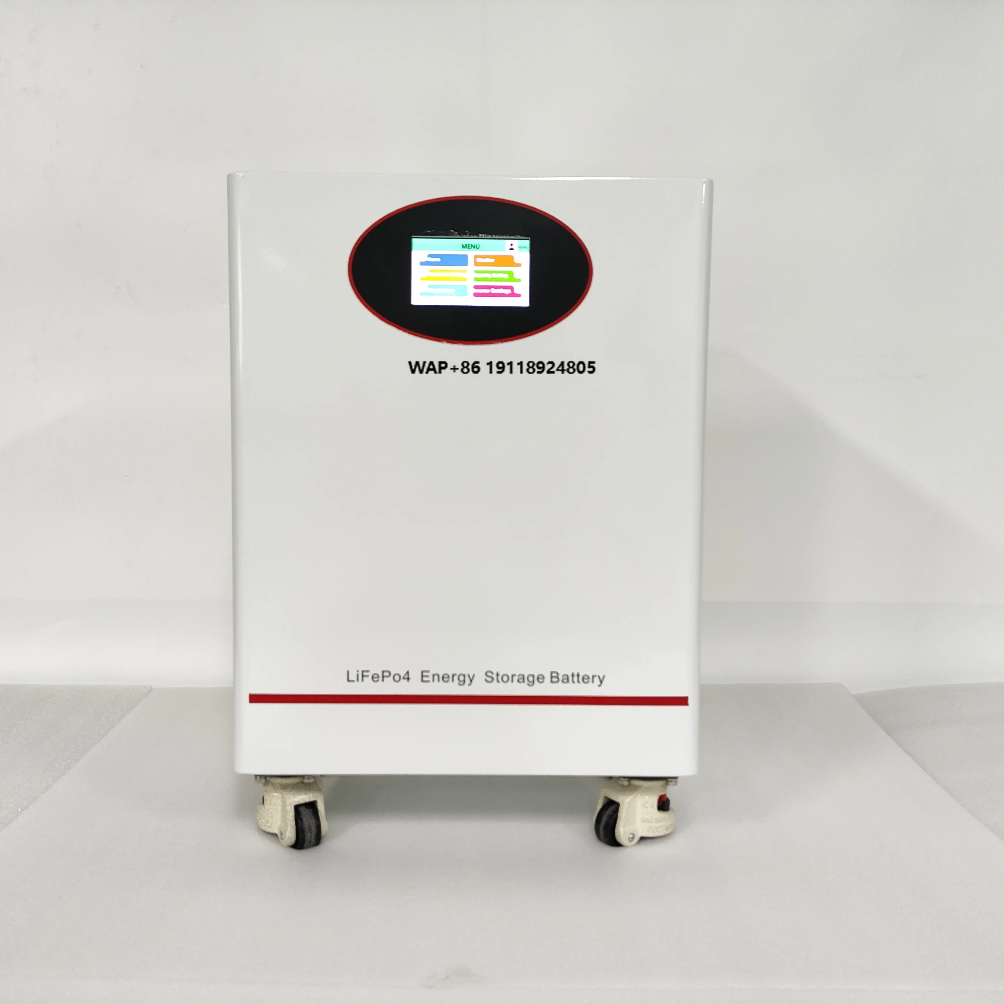 

Литий-ионный аккумулятор 24В призматического типа, 7.5 кВт·ч, для домашнего хранения солнечной энергии, LiFePO4 Power Wall