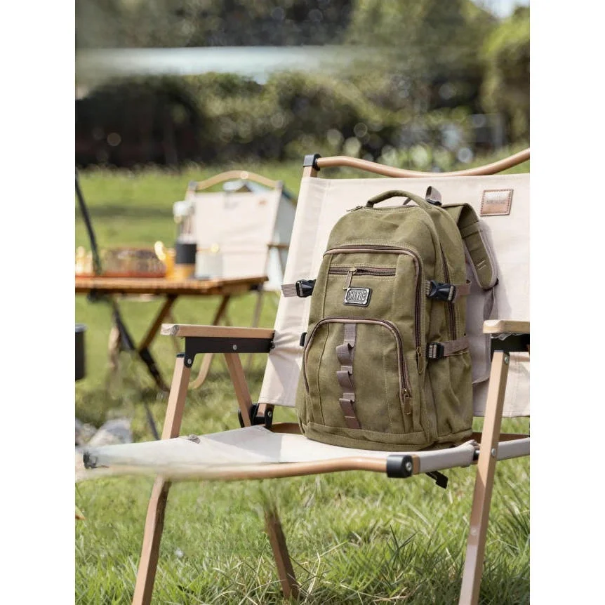 

New Japanese Style Canvas Backpack Leisure Travel Outdoor Bag Large Capacity High School Student Backpack Outdoor Sports Bag