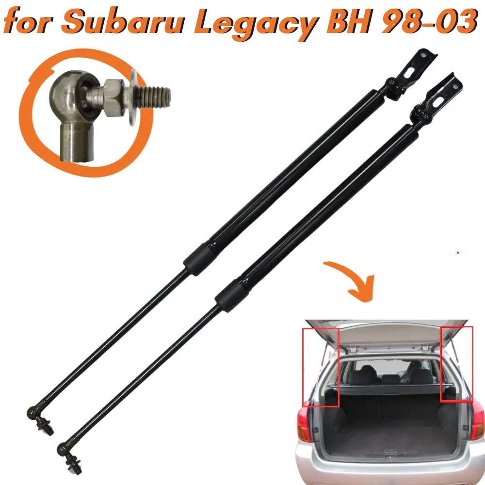 Qty(2) Trunk Struts for Subaru Legacy BH Series Station Wagon 1998-2003 63260-AE020 Rear Tailgate Boot Gas Springs Lift Supports