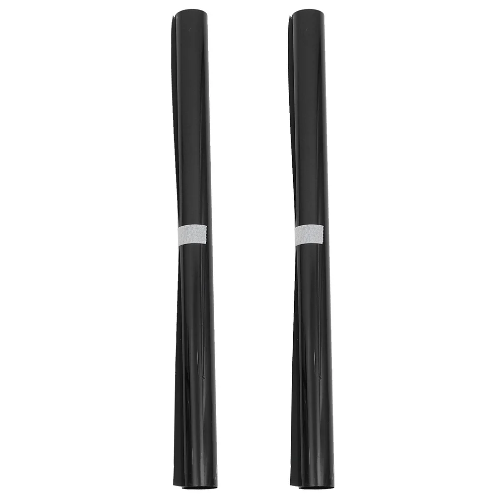 

2pcs Car Window Tint Black Scratch-Resistant Uv Protection Heat Insulation Auto Glass For Vehicle Shading Thermal Film