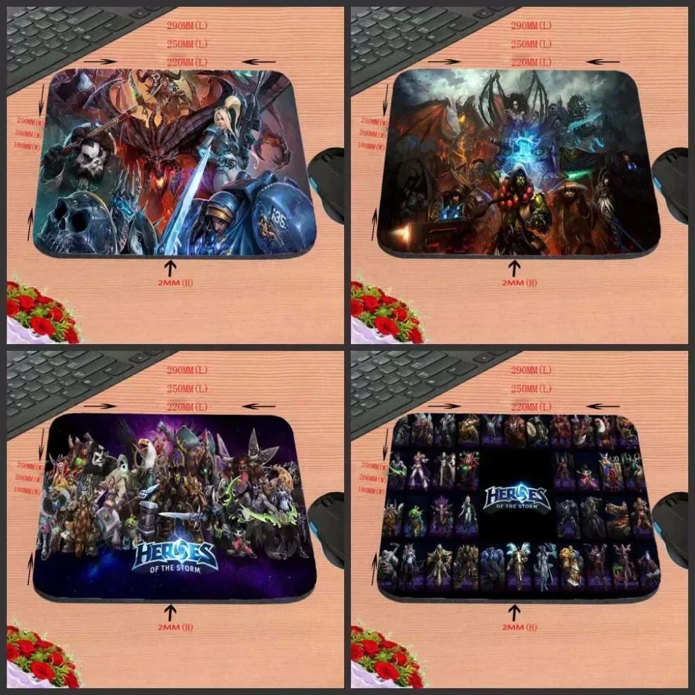 

Mairuige Top Selling Heroes Of The Storm Hot Poster Custom High Quality Cloth Rubber Desktop Laptop Comfortable Gaming Mouse pad