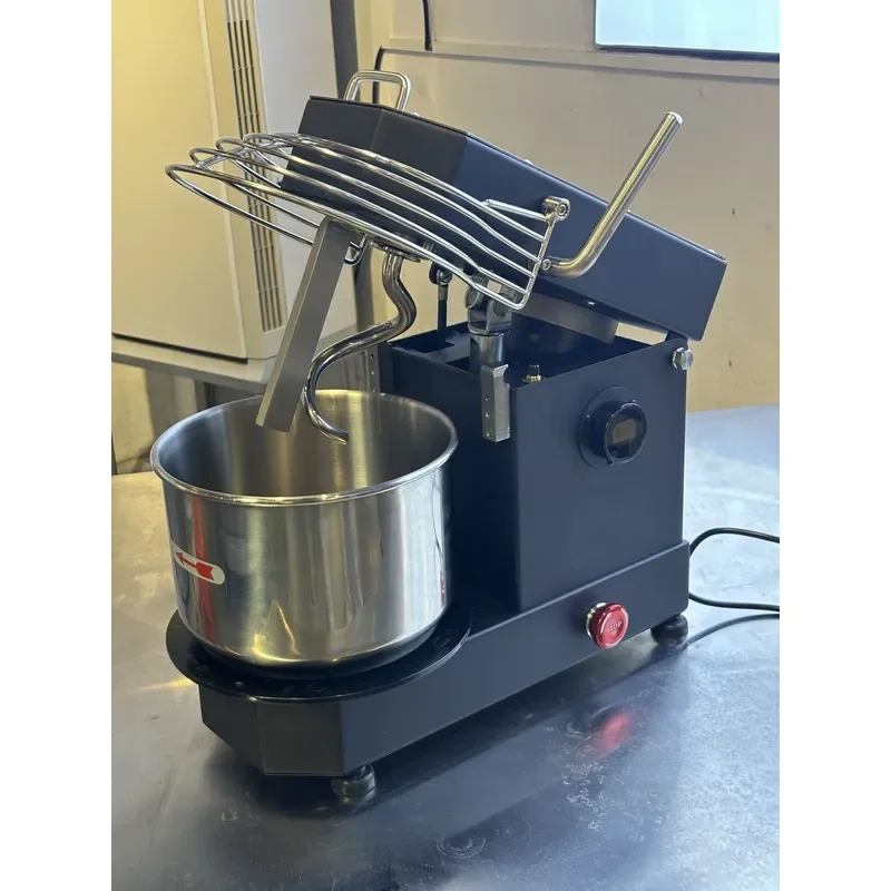 Amasadora Espiral de 5L para Uso Doméstico, para Pan y Pizza, con Cabezal Inclinable, Precio de Fábrica