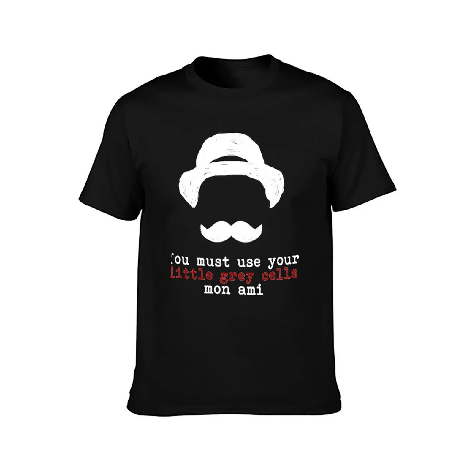 Agatha Christie Hercule Poirot Little Grey Cells T-Shirt Holiday Outdoor T-Shirt