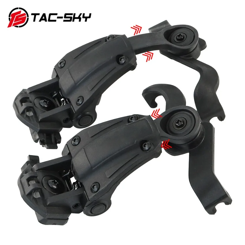 Imagem -04 - Tac-sky-tactical Capacete Rail Adapter Tactical Headconjunto para Earmor Series M31 M31h Versão do Exército ts Tac-sky