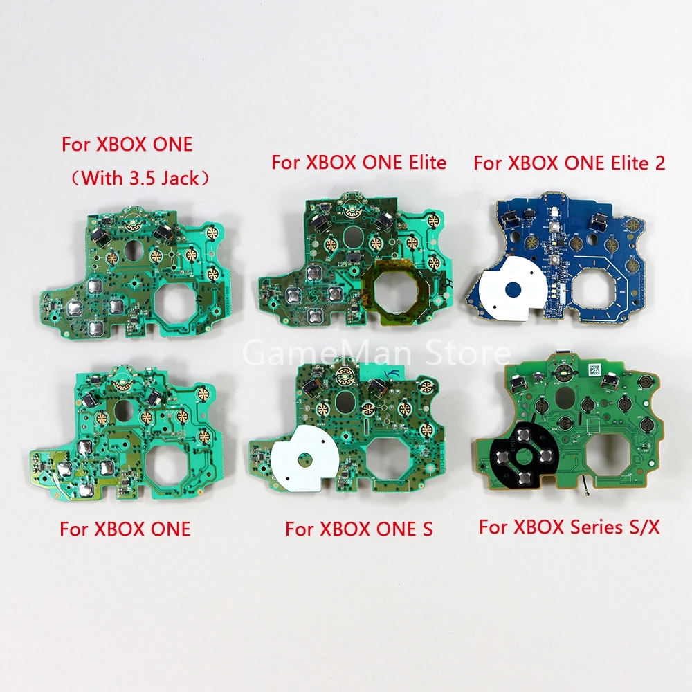 1 reemplazo de pc para XBOXONE S Elite 1 2 placa de circuito controlador Panel de fuente de alimentación placa base para Xbox Series S X