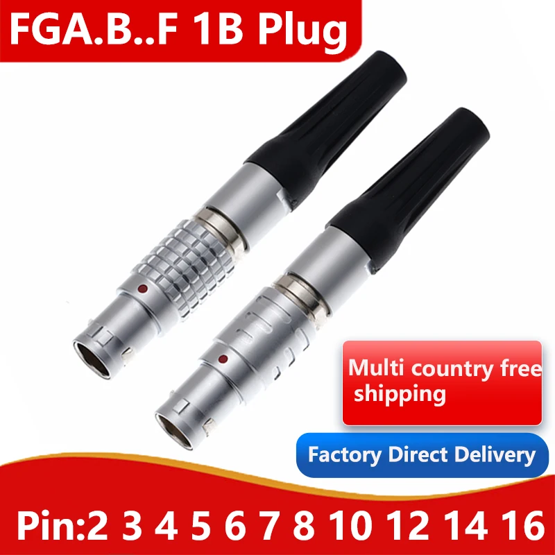 1B 2 positioning slots multi angle FGA FGB FGC FGJ FGK FGL FGF FGE FGF  series hole male and female plug connectors